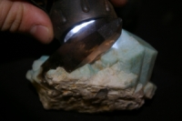 c0007, amazonite and smoky quartz