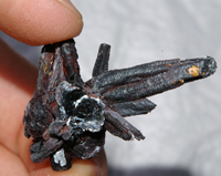 hematite blades specimen rock